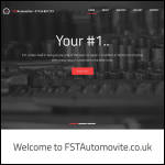 Screen shot of the Fst Automotive website.