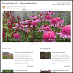 Screen shot of the Robert Kennett - Garden Designer website.