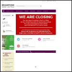 Screen shot of the Branston - Luxury Garden & Home Furnishings website.