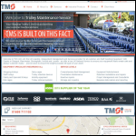 Screen shot of the Tms (UK) Ltd website.