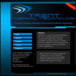 Screen shot of the Trent Thermal Technology website.