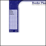 Screen shot of the Border Precision Plastics Ltd website.