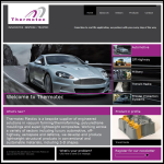 Screen shot of the Thermotec Plastics Ltd website.
