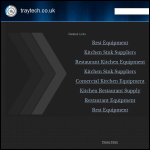 Screen shot of the Traytech (UK) Ltd website.