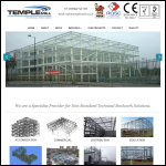 Screen shot of the Temple Mill Engineering Ltd website.