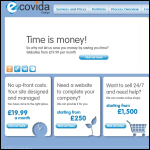 Screen shot of the Ecovida Design website.