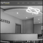 Screen shot of the The Signhouse Ltd website.