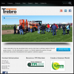 Screen shot of the Trebro (UK) website.