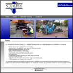 Screen shot of the Stratex Ltd website.