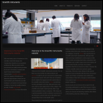Screen shot of the Cambridge Scientific Instruments Ltd website.