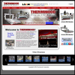 Screen shot of the Thermwood (Europe) Ltd website.