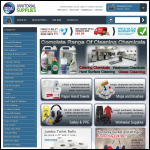 Screen shot of the Total Janitorial Supplies website.