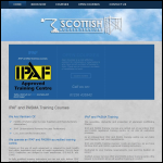 Screen shot of the Scottish Access Services website.