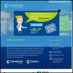Screen shot of the Cambrian Alliance Ltd website.