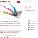 Screen shot of the Linards Ltd website.