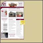 Screen shot of the Arc Builders website.