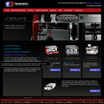 Screen shot of the Teknomat Uk Ltd website.