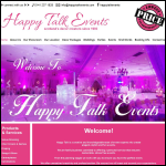 Screen shot of the Happy Talk Party website.