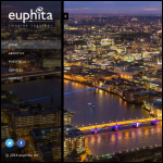 Screen shot of the Euphita Ltd website.