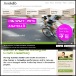 Screen shot of the Anatello website.