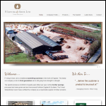 Screen shot of the P. Irving & Sons Ltd website.