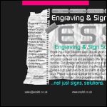 Screen shot of the Engraving & Sign Solutions Ltd website.