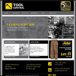 Screen shot of the Tool Central Ltd website.