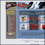 Screen shot of the Tworkshop Equipment website.