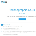 Screen shot of the Technographic Displays Ltd website.