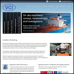 Screen shot of the Vibration Consultants & Instrumentation Ltd website.