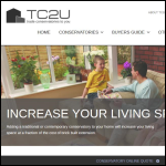 Screen shot of the Trade Conservatories 2 U Ltd website.