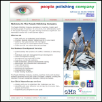Screen shot of the People Polishing Company website.