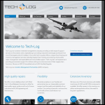 Screen shot of the Tech-log website.