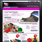 Screen shot of the Travel Trade Products Ltd website.