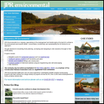 Screen shot of the Jpr Environmental website.