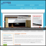 Screen shot of the Access Services website.