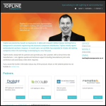 Screen shot of the Topline Components Ltd website.