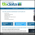 Screen shot of the Tls Data Ltd website.