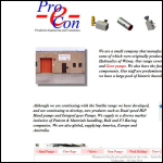 Screen shot of the Pro-e-Con Ltd website.
