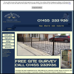 Screen shot of the Ironstyles Ltd website.