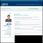 Screen shot of the Wsi Web Solutions Kent website.