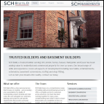 Screen shot of the SCH Build website.