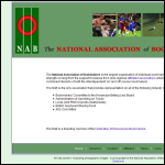 Screen shot of the National Association of Bookmakers Ltd website.
