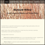 Screen shot of the Myreside Willow Ltd website.