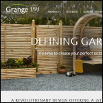 Screen shot of the Grange Fencing Ltd website.
