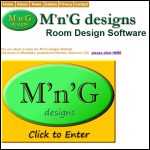 Screen shot of the M'n'G Designs Ltd website.