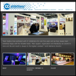 Screen shot of the A & C Exhibitions Ltd website.