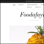 Screen shot of the Foodafayre (UK) Ltd website.