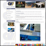 Screen shot of the Curtis Vibrators (Grantham) Ltd website.