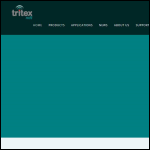 Screen shot of the Tritex NDT Ltd website.